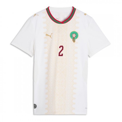 Nogometni dres Maroko SP 2026 Youssef En-Nesyri #19 Gostujoči Ženski bela
