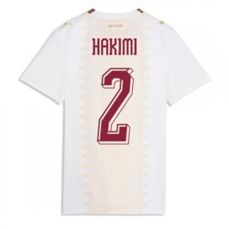 Nogometni dres Maroko SP 2026 Achraf Hakimi #2 Gostujoči Ženski bela