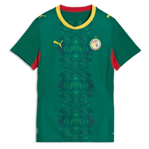 Nogometni dresi Senegal Gostujoči SP 2026 Ženski Kratek Rokav