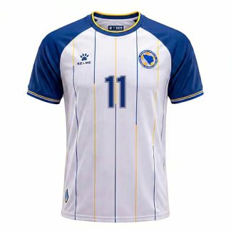 Moški dresi Bosna in Hercegovina SP 2026 Edin Džeko #11 Gostujoči 2026/27