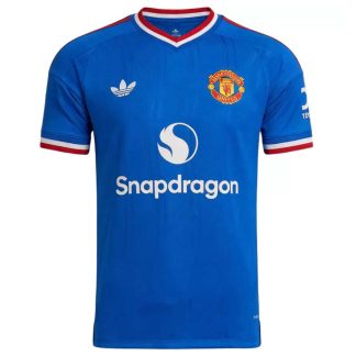Manchester United Gostujoči 2026/27 Nogometni dresi modra Moški