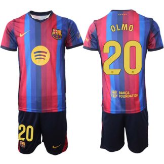 FC Barcelona Domači 2026-27 Dani Olmo #20 Nogometni dresi kompleti