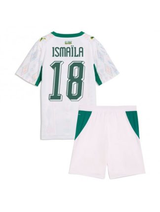 Nogometni dresi kompleti Senegal SP 2026 Ismaila Sarr #18 Domači Otroški