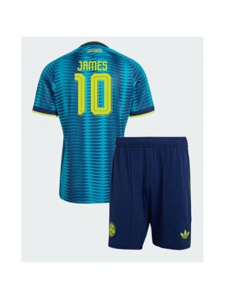 Otroški dres Kolumbija SP 2026 James Rodriguez #10 Gostujoči kompleti
