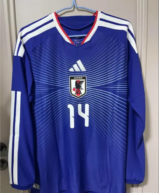 Moski Nogometni dresi Japonska Domaci SP 2026 modra Dolgi Rokav.webp