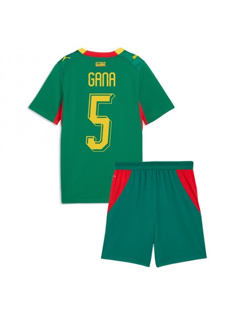 Nogometni dres Senegal SP 2026 Idrissa Gueye #5 Gostujoči Otroški kompleti