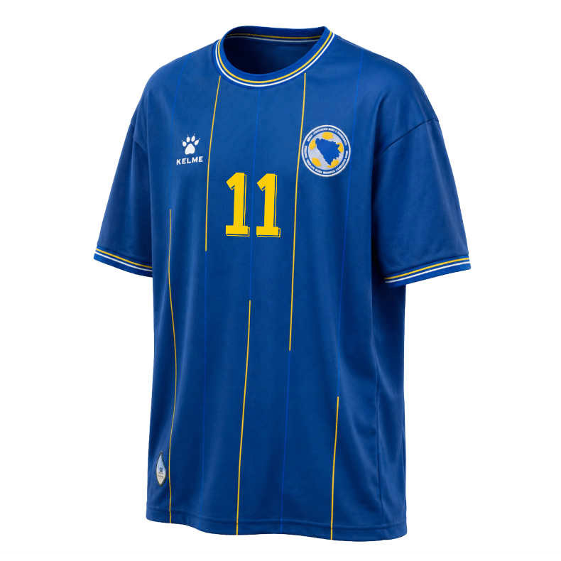 Bosna in Hercegovina SP 2026 Nogometni dresi Edin Džeko #11 Domači 2026/27-2