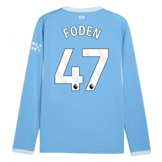 Manchester City Domači dresi 2026-27 Phil Foden #47 Dolgi Rokav