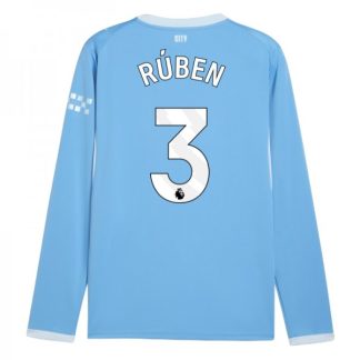 Manchester City Domači dresi 2026-27 Rúben Dias #3 Dolgi Rokav
