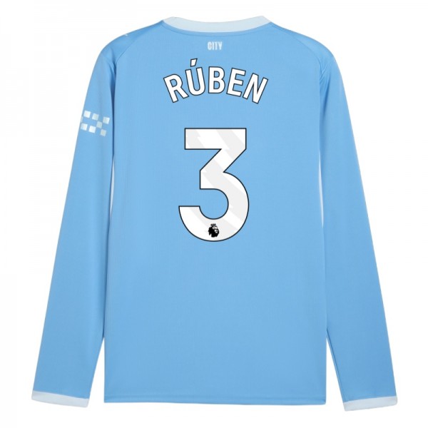 Manchester City Domači dresi 2026-27 Rúben Dias #3 Dolgi Rokav