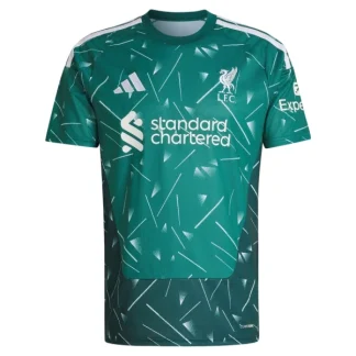 Moški Nogometni dresi Liverpool Vratar Domači 2026/27 zelena