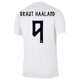 Norveška SP dresi 2026 Tretji Erling Haaland #9 bela