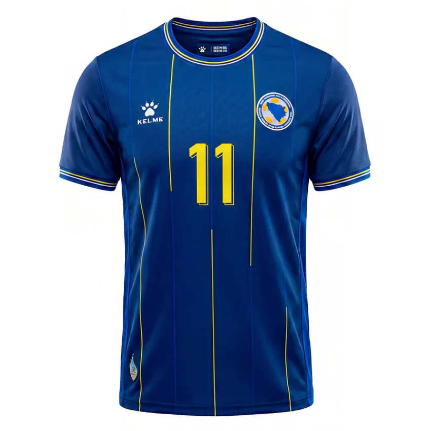 Moški dresi Bosna in Hercegovina SP 2026 Edin Džeko #11 Domači 2026/27