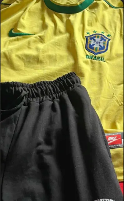 Poceni Nogometni dresi Brazilija Domaci SP 2026 Moski.webp