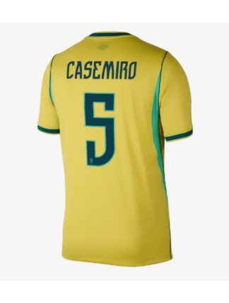 Brazilija SP 2026 Casemiro #5 Domači Moški Nogometni dresi