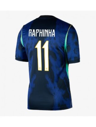 Brazilija SP 2026 Raphinha Belloli #11 Gostujoči Moški Nogometni dresi Kratek rokav