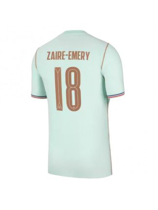 Nogometni dresi Francija SP 2026 Gostujoči Warren Zaire-Emery #18 Moški