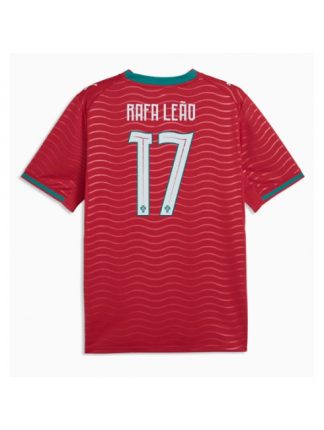 Rafael Leao #17 Poceni Nogometni dresi Portugalska SP 2026 Domači Kratek rokav