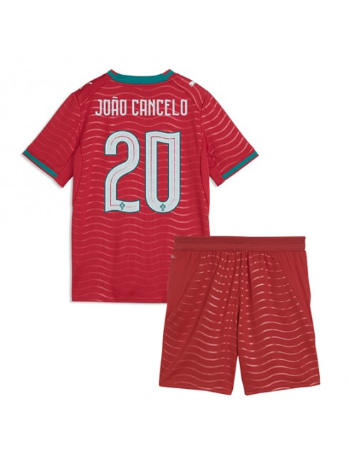 Otroški dresi Portugalska Joao Cancelo #20 Domači SP 2026 Kompleti