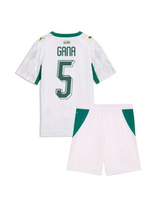 Nogometni dresi kompleti Senegal SP 2026 Idrissa Gueye #5 Domači Otroški