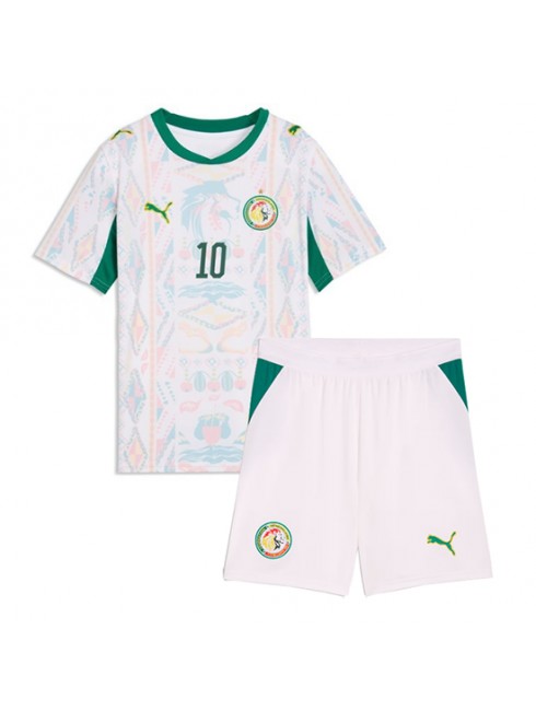 Nogometni dresi kompleti Senegal SP 2026 Sadio Mane #10 Domači Otroški -1