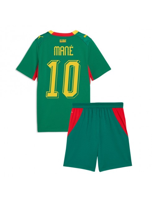 Nogometni dres Senegal SP 2026 Sadio Mane #10 Gostujoči Otroški kompleti
