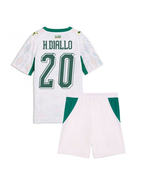 Nogometni dresi kompleti Senegal SP 2026 Habib Diallo #20 Domači Otroški