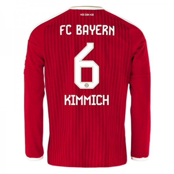 Poceni nogometni dresi FC Bayern München Domači 2026-27 Joshua Kimmich #6 Dolgi Rokav