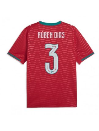 Nogometni dresi reprezentance Portugalska SP 2026 Ruben Dias #3 Domači
