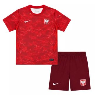 Nogometni dresi Poljska Gostujoči 2026/27 Otroški kompleti