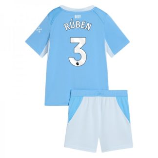 Manchester City dresi Domači 2026-27 Rúben Dias #3 Otroški kompleti