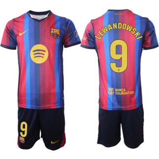 Nogometni dresi kompleti FC Barcelona Domači 2026-27 Robert Lewandowski #9