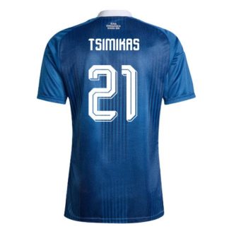 Prodaja nogometni dres Grčija SP 2026 Kostas Tsimikas #21 Gostujoči
