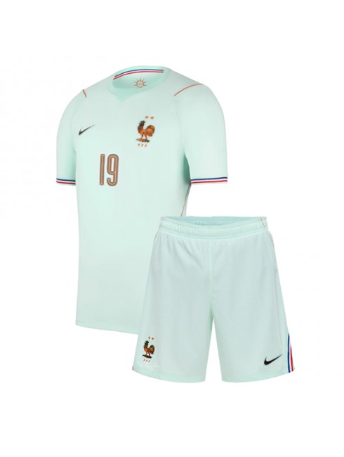 Francija Gostujoči SP 2026 Theo Hernandez #19 Otrošk Nogometni dresi kompleti -1