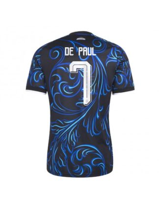 Poceni dresi Argentina Gostujoči SP 2026 Rodrigo De Paul #7 Moški