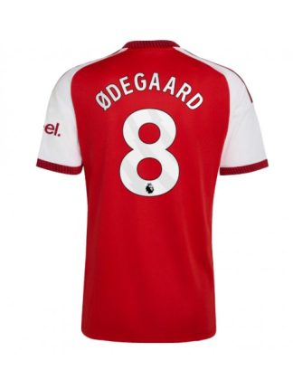Martin Odegaard #8 Arsenal Domači 2026-27 Poceni Nogometni dresi rdeča