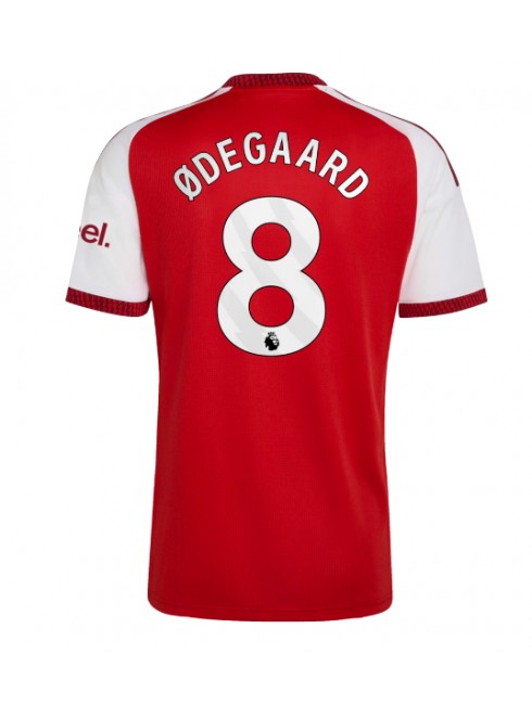 Martin Odegaard #8 Arsenal Domači 2026-27 Poceni Nogometni dresi rdeča
