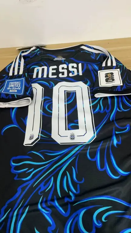 Moski Nogometni dresi Lionel Messi 10 Argentina reprezentance Gostujoci SP 2026.webp