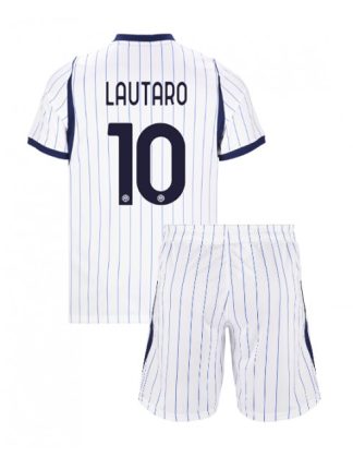 Otroški Nogometni dresi kompleti Inter Milan 2026-27 Lautaro Martinez #10 Gostujoči