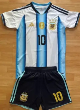 Otroski Nogometni dresi kompleti Lionel Messi 10 Argentina Domaci SP 2026.webp