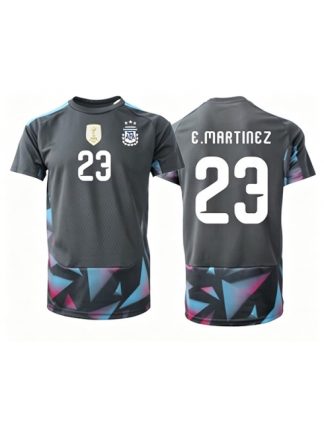 Moški Argentina Vratarski dres SP 2026 Emiliano Martinez #23 Domači Kratek rokav