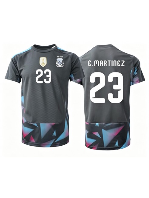 Moški Argentina Vratarski dres SP 2026 Emiliano Martinez #23 Domači Kratek rokav