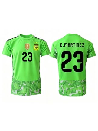 Moški Argentina SP 2026 Nogometni dresi Emiliano Martinez #23 Vratar Gostujoči