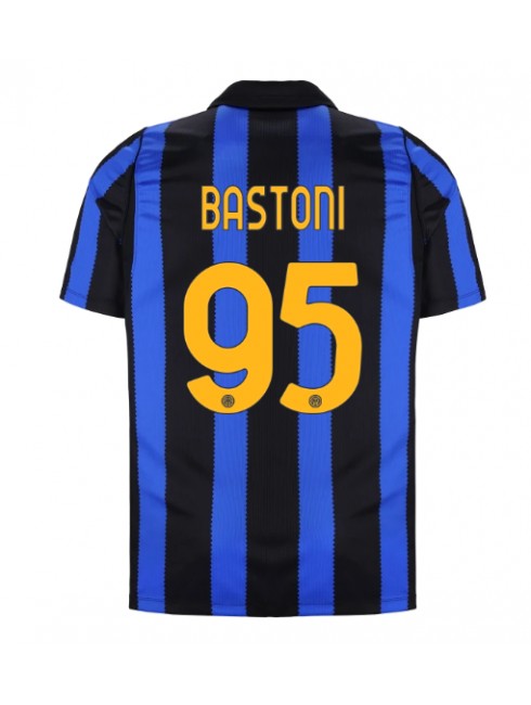 Moški Inter Milan 2026-27 Nogometni dresi Alessandro Bastoni #95 Domači modra in črna