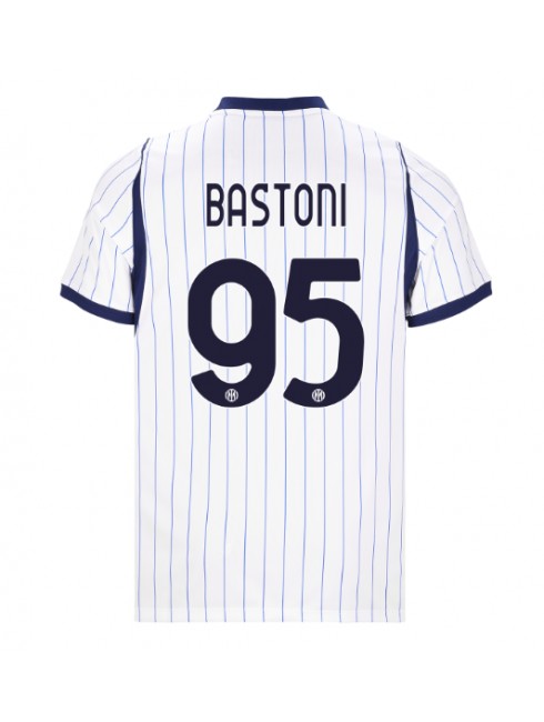 Moški dresi Inter Milan 2026-27 Alessandro Bastoni #95 Gostujoči bela