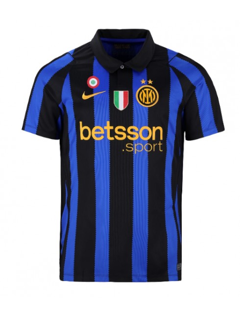 Inter Milan 2026-27 Moški Nogometni dresi Nicolo Barella #23 Domači modra in črna-1