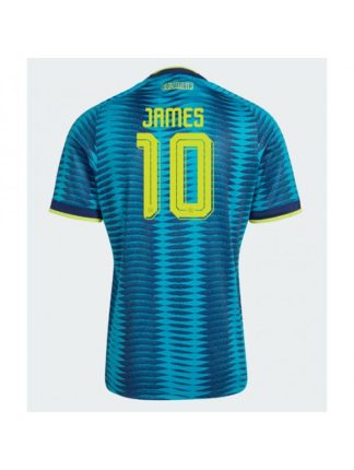 Poceni Nogometni dresi Kolumbija SP 2026 James Rodriguez #10 Gostujoči Kratek rokav