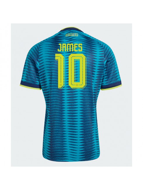 Poceni Nogometni dresi Kolumbija SP 2026 James Rodriguez #10 Gostujoči Kratek rokav