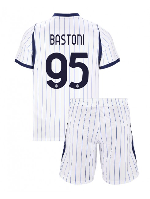 Nogometni dresi za otroke kompleti Inter Milan 2026-27 Alessandro Bastoni #95 Gostujoči