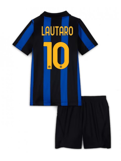 Poceni Nogometni dresi Inter Milan 2026-27 Lautaro Martinez #10 Domači Otroški kompleti